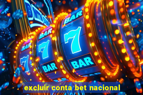 excluir conta bet nacional